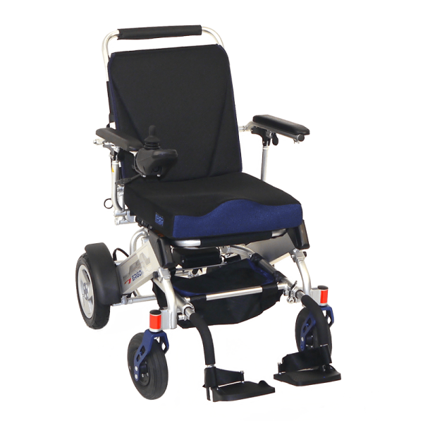 Fauteuil roulant électrique pliable léger performant et confortable Ergo08L 2.0 sur Marignane et ses alentours chez JAC Médical Technicien de Santé à Saint-Victoret