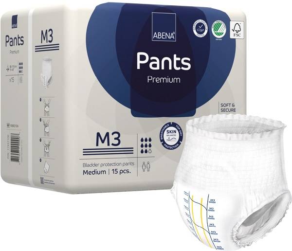 Couche culotte absorbantes Premium ABENA PANTS M3 chez JAC MEDICAL