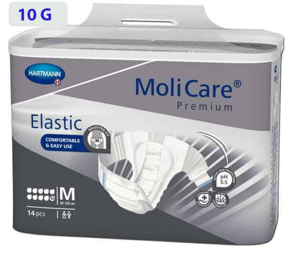 Changes complets pour nuit Molicare Elastic 10G taille M chez JAC Médical à Saint-Victoret